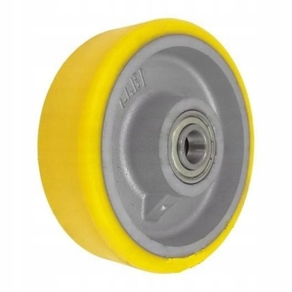 Kolečko 200 mm z litiny s polyuretanem pro vysoké zatížení do 800 kg