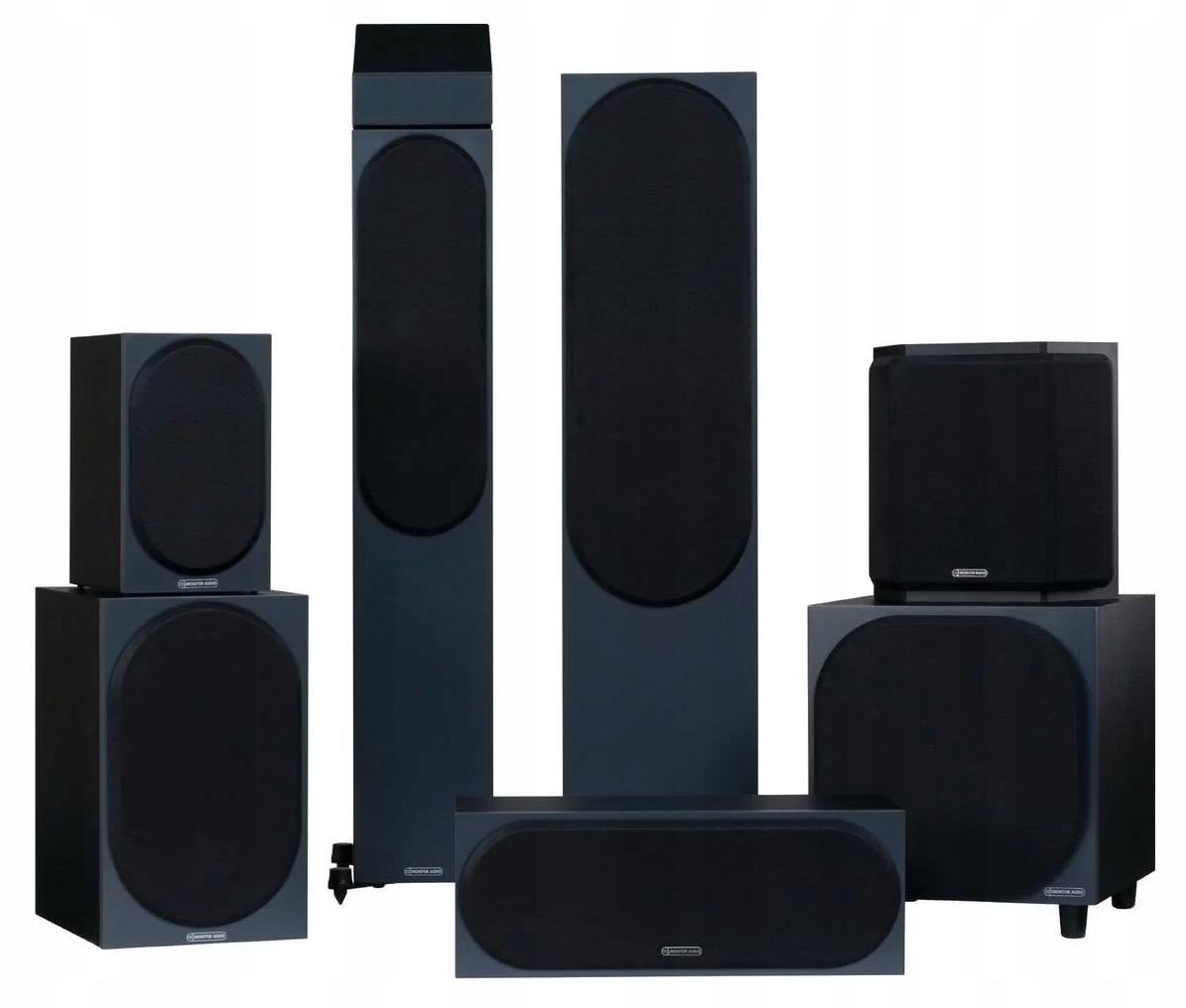 MONITOR AUDIO BRONZE C150 CZARNY CENTRALNY WYBITNY Model bronze 6g