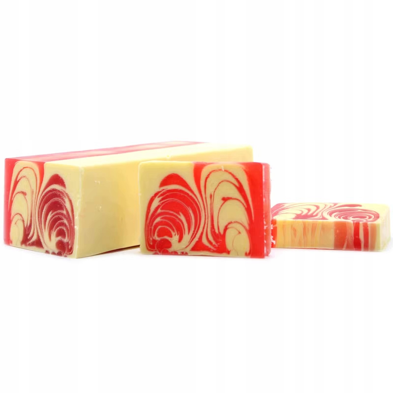 Mydło Glicerynowe w Bloku Senzi Cosmetics Zapach Truskawka Handmade 1,2 kg