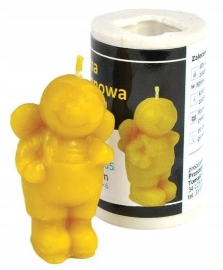 

Forma silikonowa do świec z wosku Pszczółka stojąc