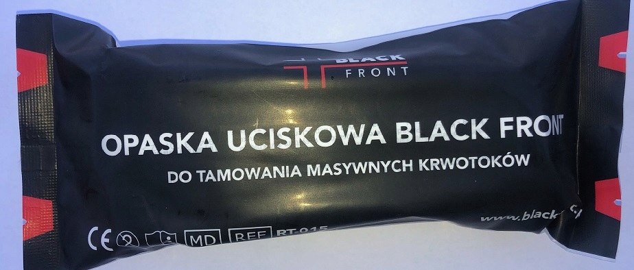 

Opaska uciskowa, staza taktyczna Black Front
