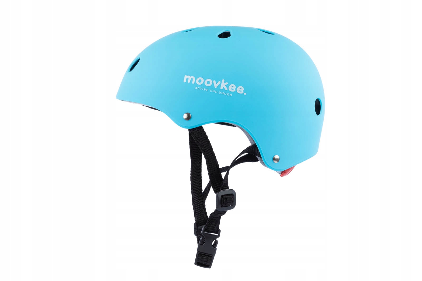

Kask Dziecięcy Moovkee. Niebieski Mat 48-55 cm