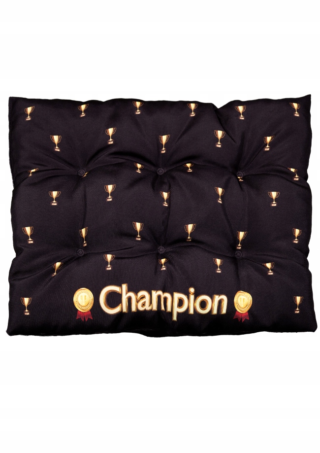 Levně Pelíšek pro psa XL 100x75cm Champion zlatý