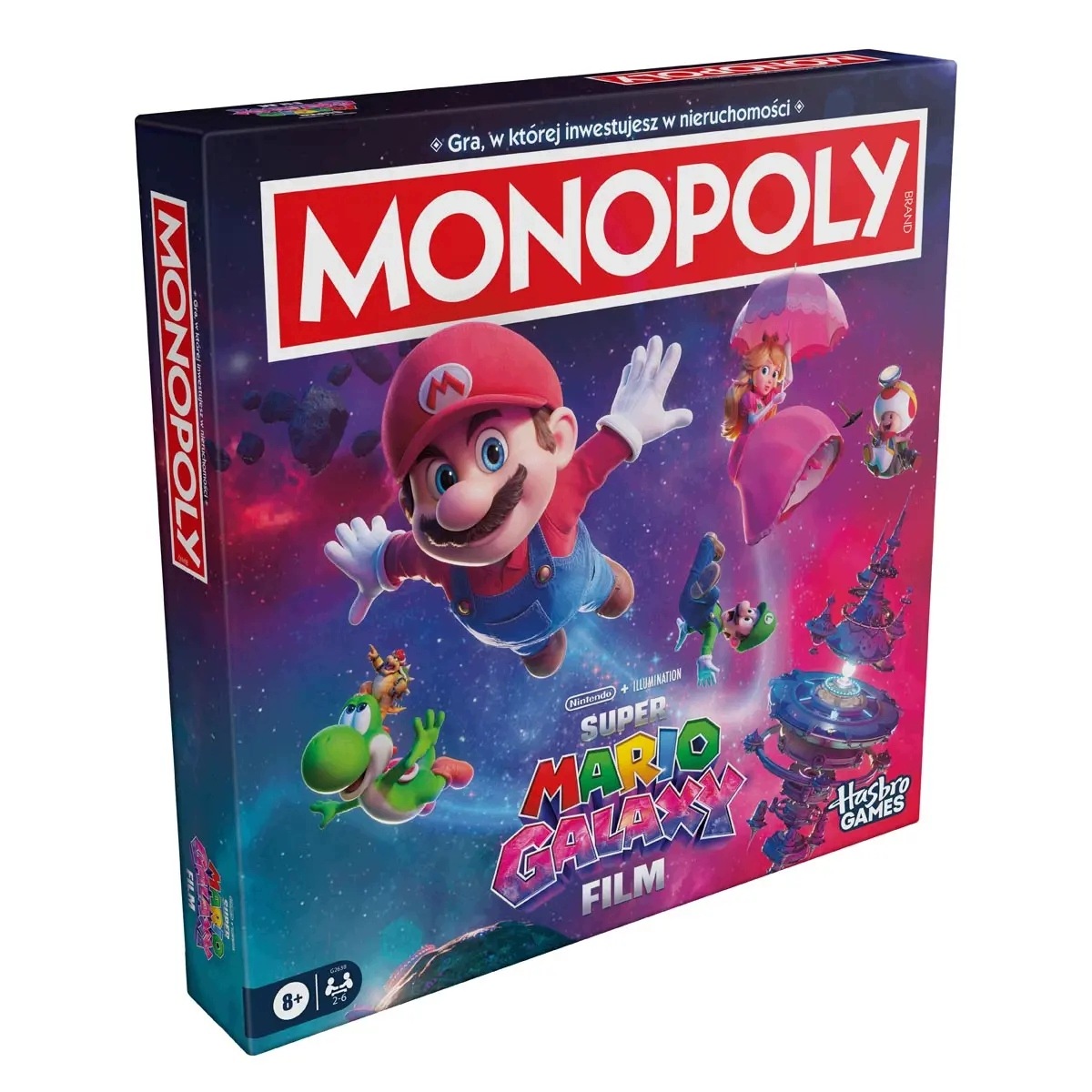 Hasbro Game Monopoly Mario Bros, gra Hasbro