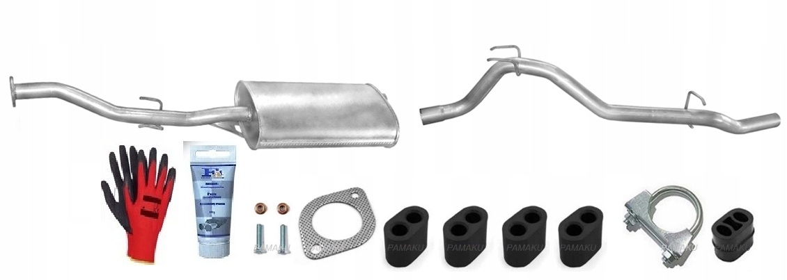 Opel Frontera A 2.4i 4x4 Lwb 2760 mm 5D 92 kW 1992-1995 Tlumiče sada+bonus