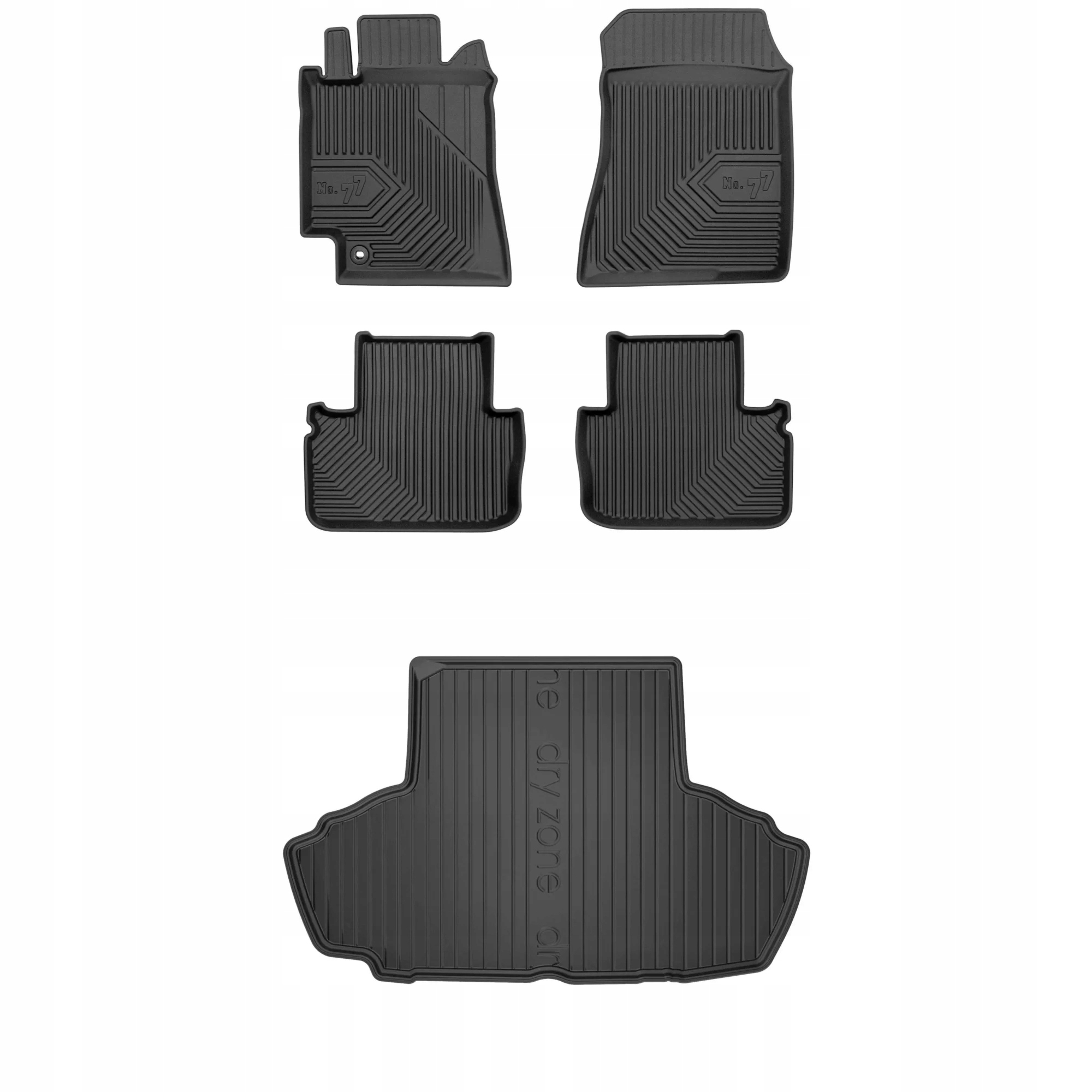 Gumová sada koberčekov a rohoží Lexus Is I 1998-2005