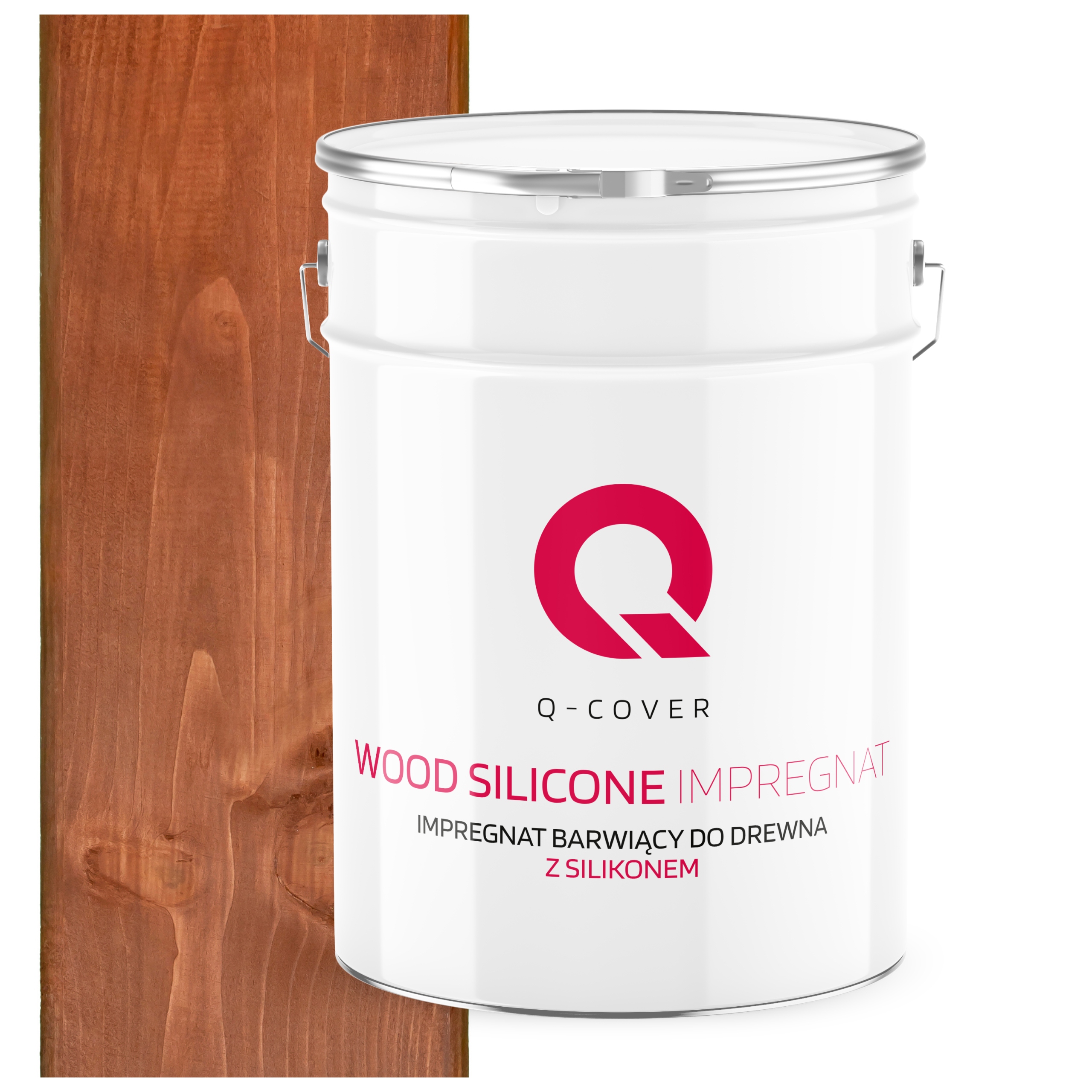 Impregnace Na Dřevo Extra Barva Se Silikonem Chránící Barvy Světlý Ořech 10 L