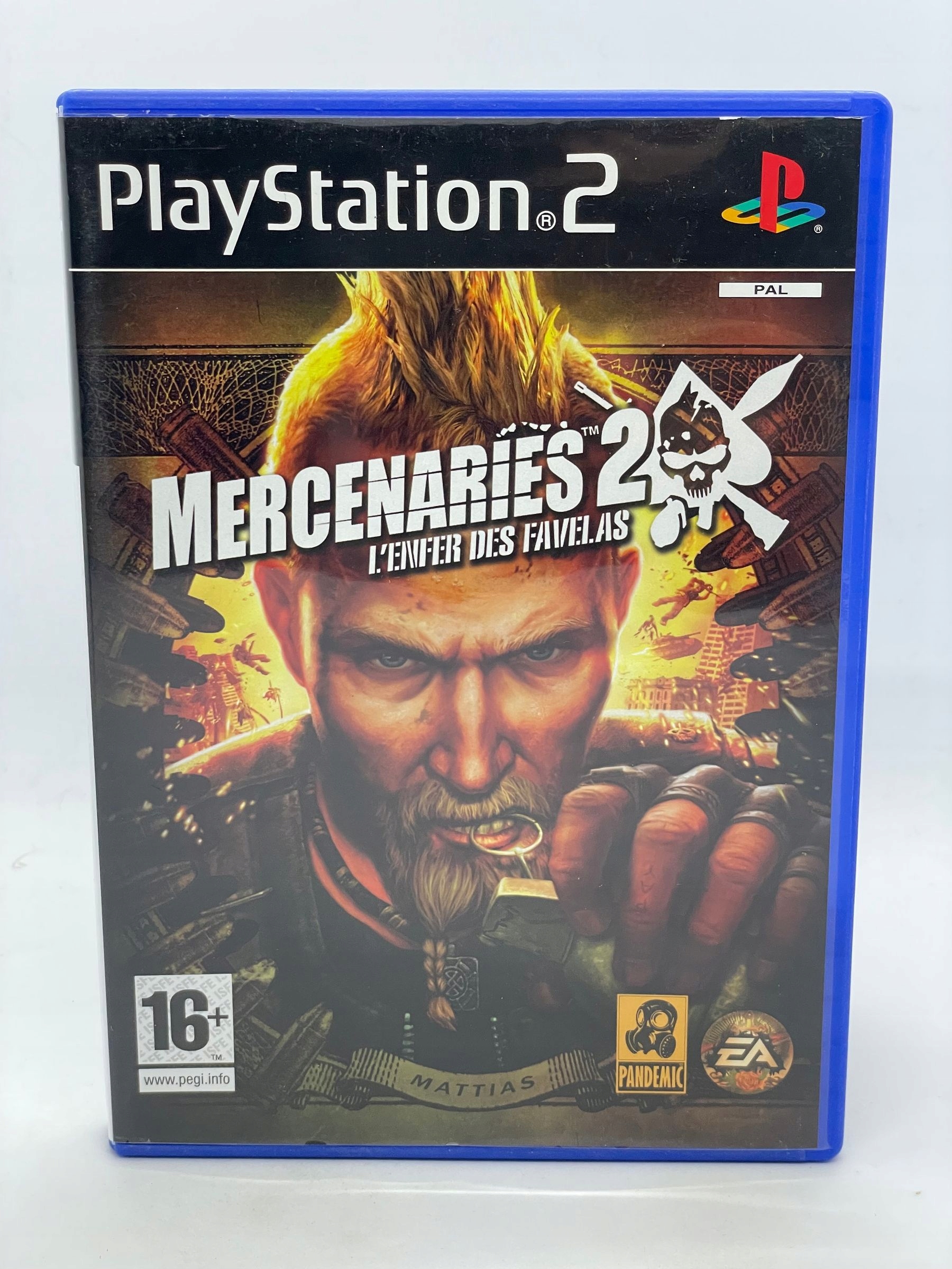 Gra Mercenaries 2 PS2 (FR)