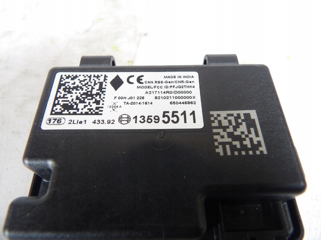 OPEL ASTRA K Module Central de la serrure 13595511