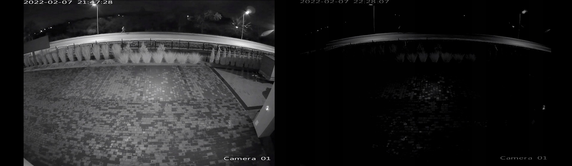 ZESTAW DO MONITORINGU 8 KAMER ZEWNETRZNE 8MPX DYSK Zasięg podczerwieni 20 m