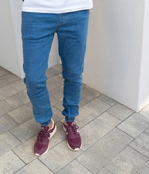 Kalhoty Elade Jogger Icon Light Blue Denim