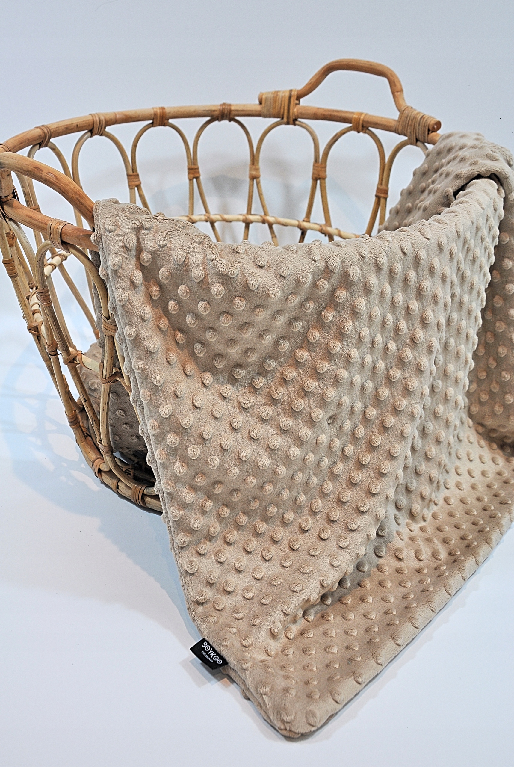 Kocyk Minky Polar dwustronny 75x100 Beige