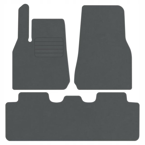 TESLA Y 20-велюровые коврики Comfort Grey