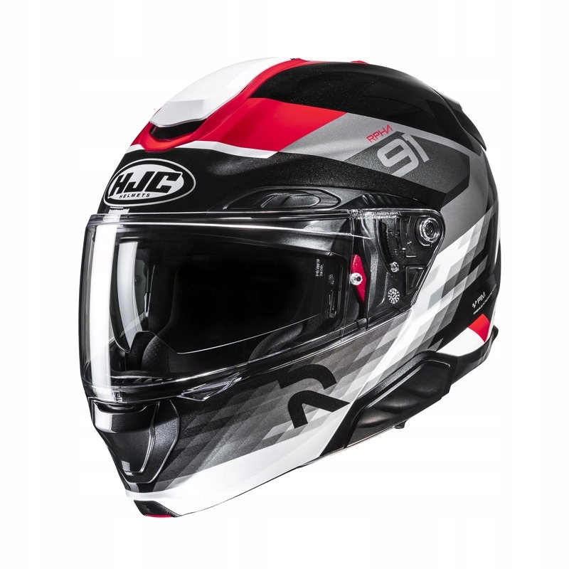 Motocyklová Prilba Hjc RPHA91 Madal Black Red (M)