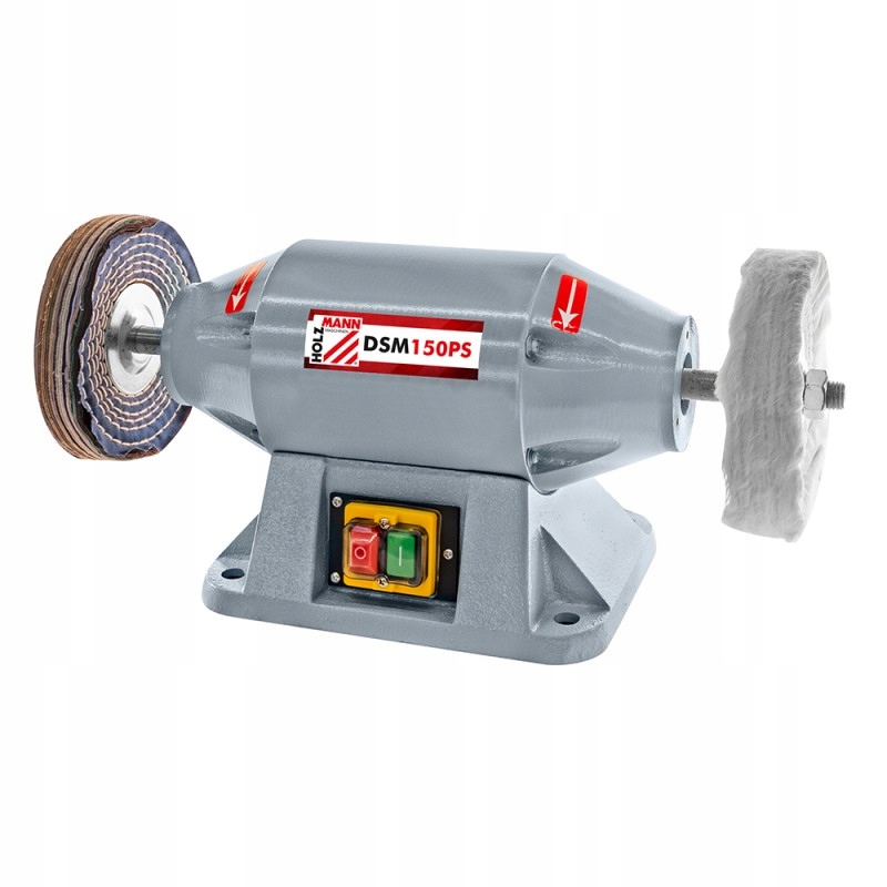 Leštička Holzmann DSM150PS 230 V 2950 ot/min 520 W 2 kotouče 150 mm