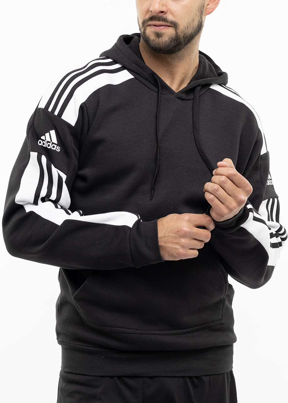 Pánská Mikina adidas s kapucí Sportovní bavlněná mikina Hoodie Squadra 21 vel.S