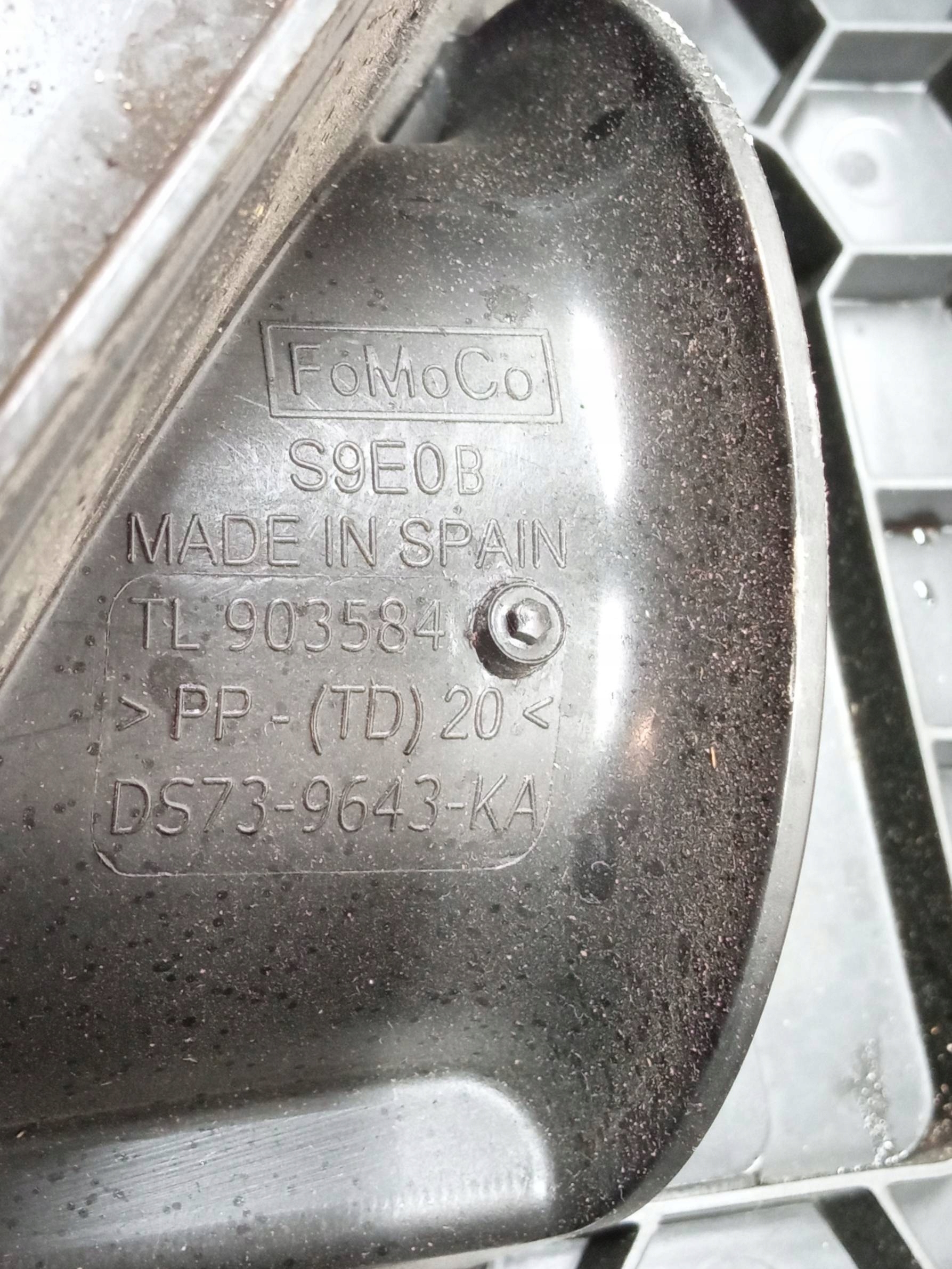 Gehäuse filter luft Abdeckung DS739643KA Ford S-MAX II (2015-2023)