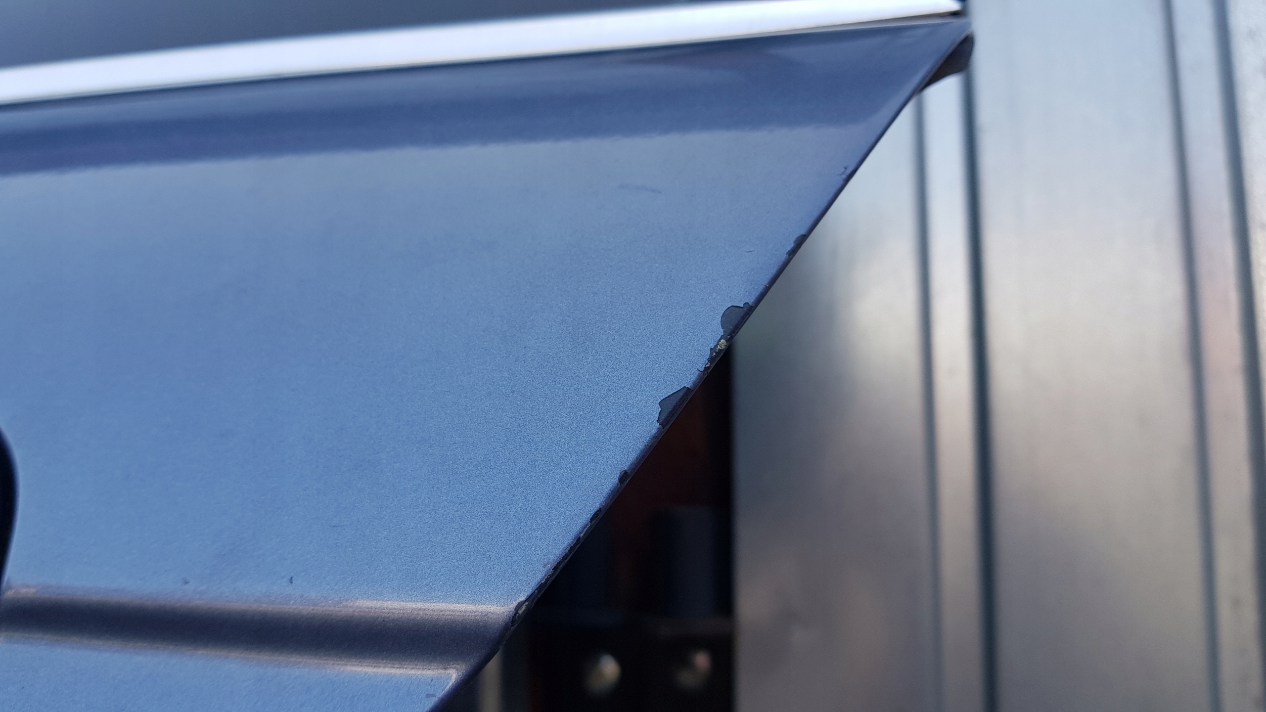 BMW E39 Tür links heck KOMBI STAHLBLAU