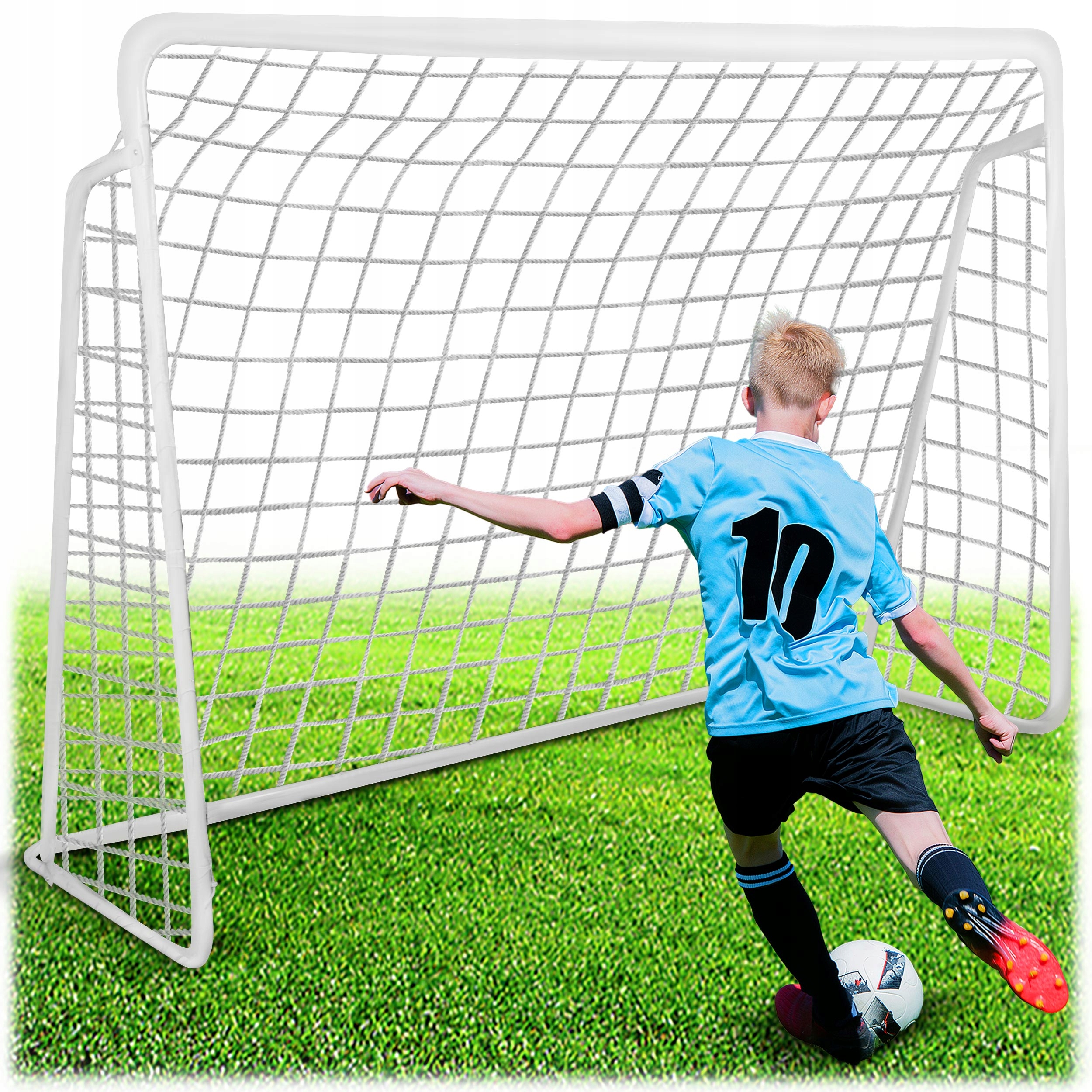 Metalowa Bramka Piłkarska Duża Treningowa 215x153