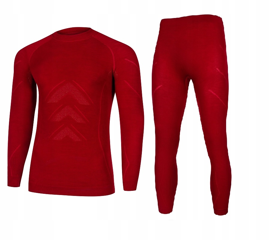 Ciepła Bielizna Termoaktywna Wool Merino Kpl XL