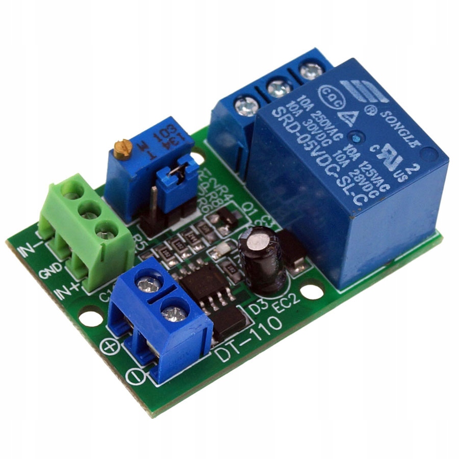 

Przekaźnik 24V sterowany napięciem komparator