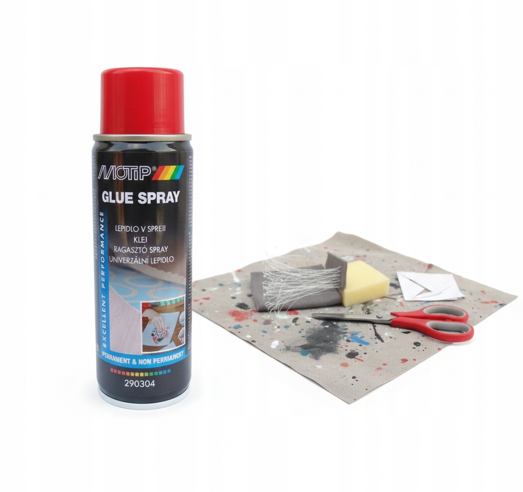 Spray Klej kontaktowy Motip Glue Spray 200 ml 290304 klej w sprayu