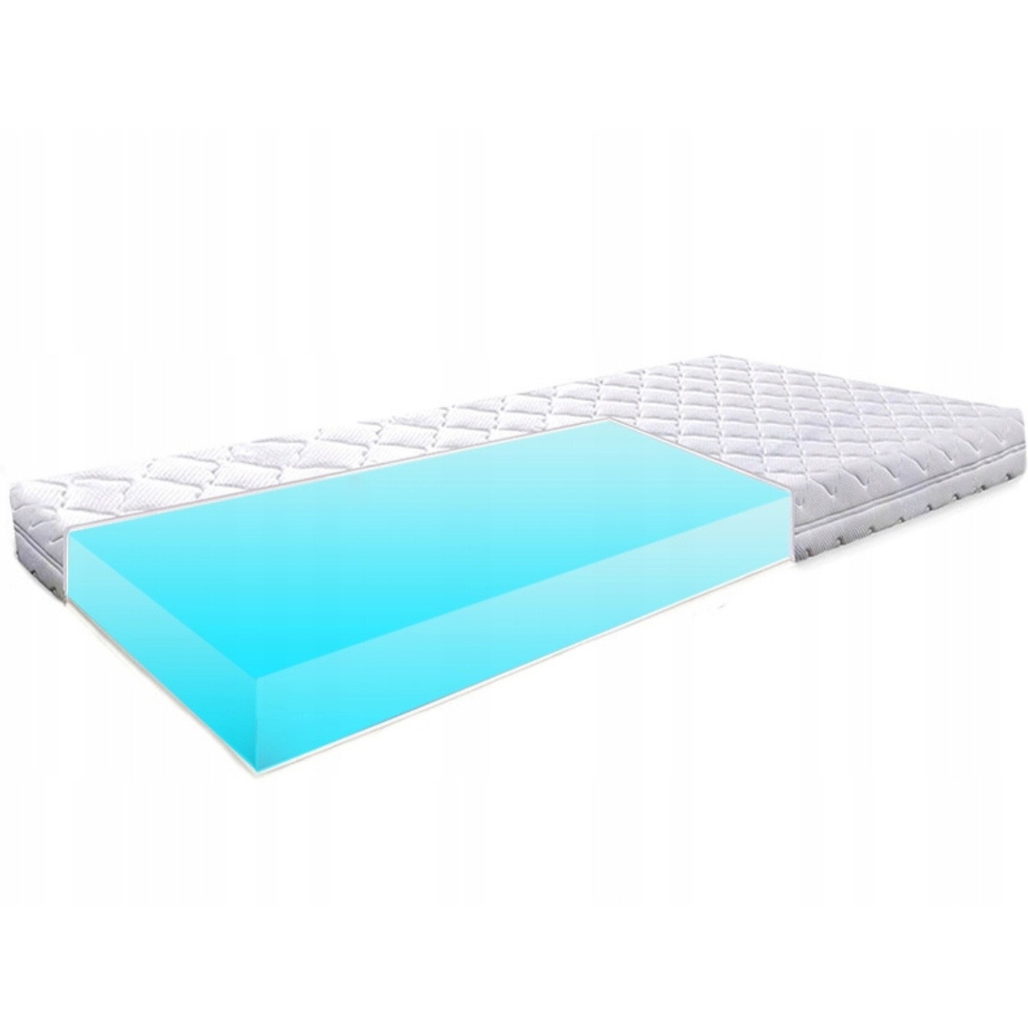 Materac piankowy H1 90x190 antybakteryjny materac z otulającą pianką 16 cm Marka Materace z Gór