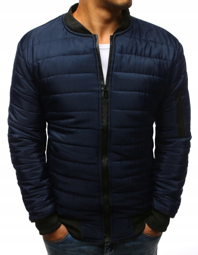 

Kurtka Męska Pikowana Bomber Jacket tx2205 - M