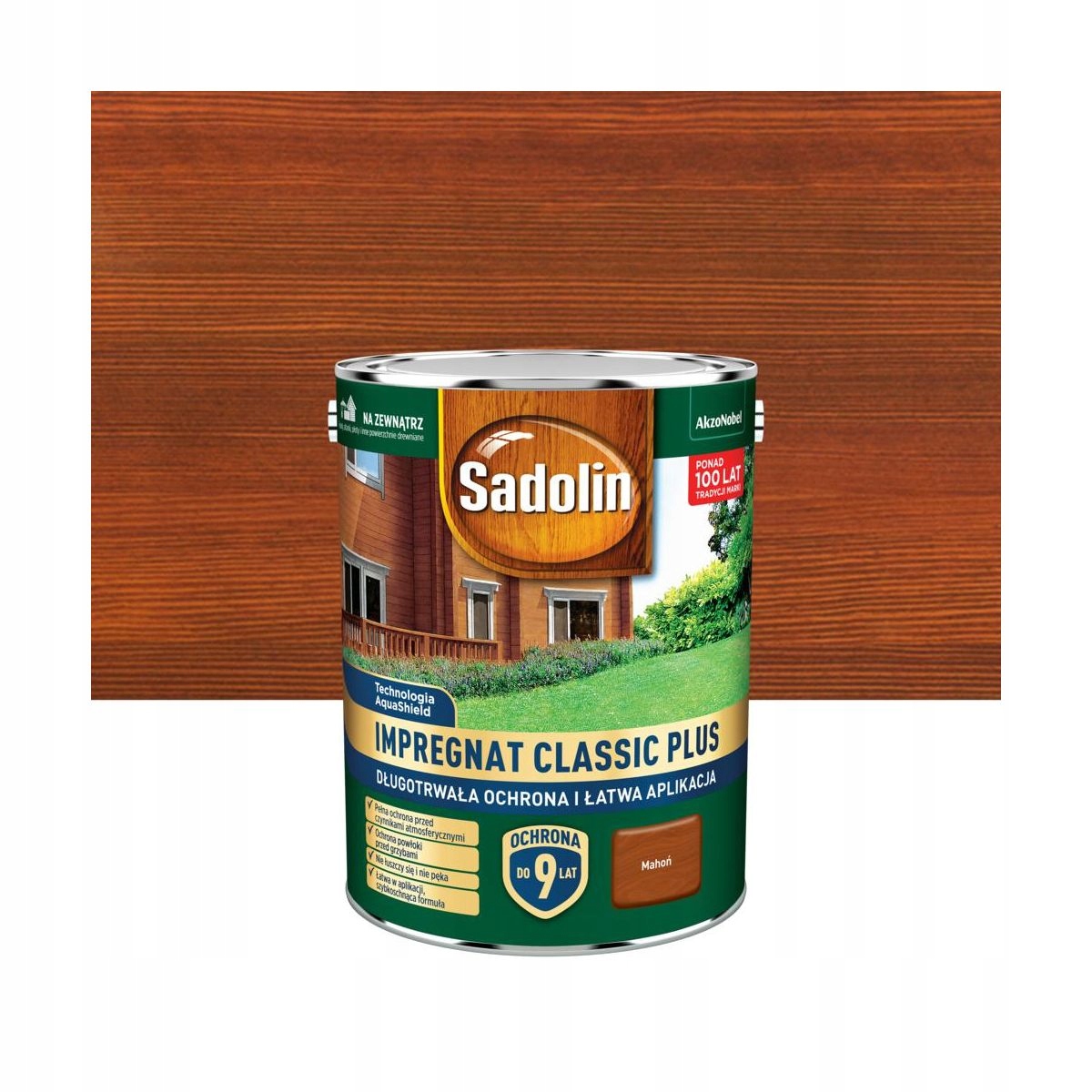 Sadolin Classic Plus 4,5 Mahagon