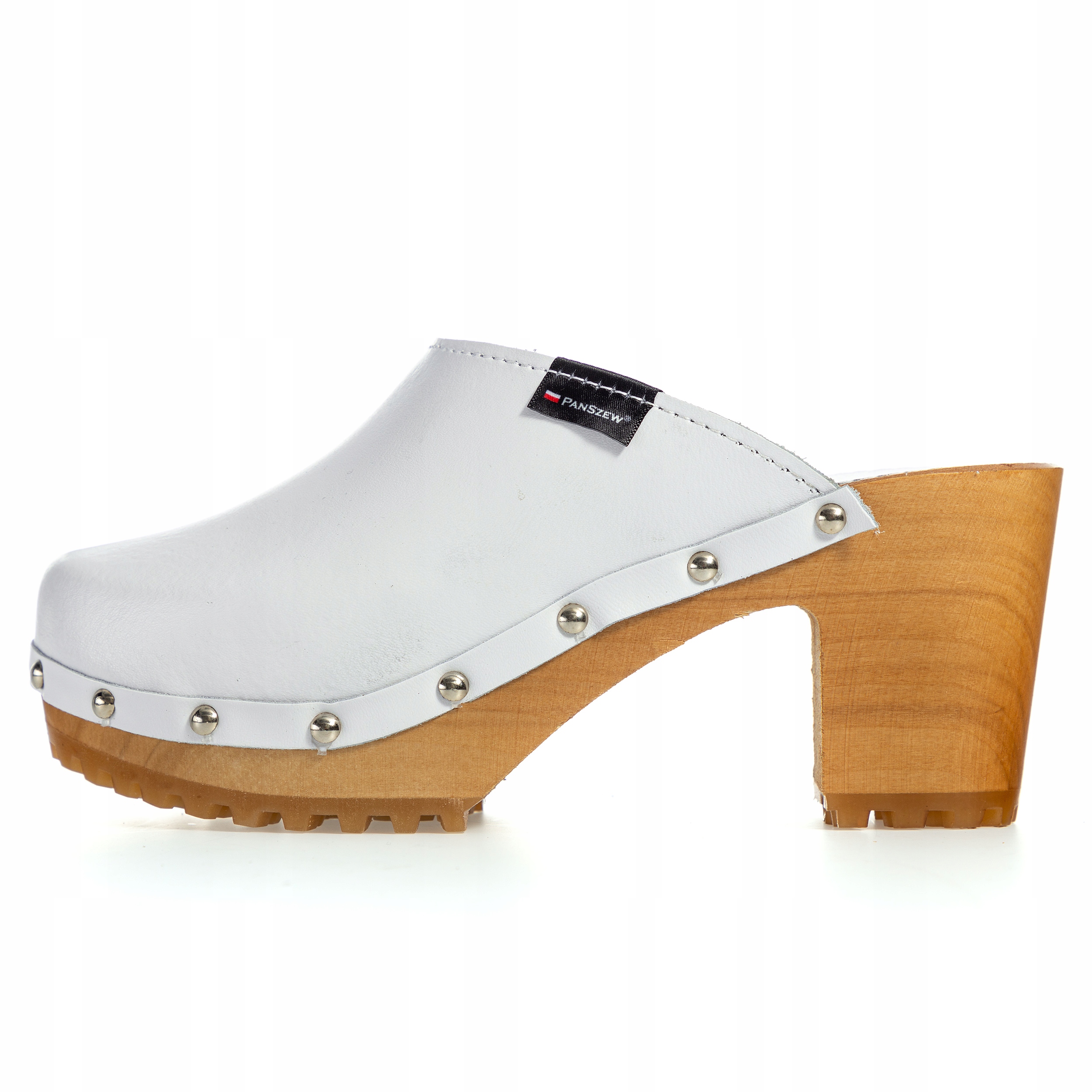 Dámské kožené dřeváky Pohodlné Polské chodítka 35-41 PanSzew