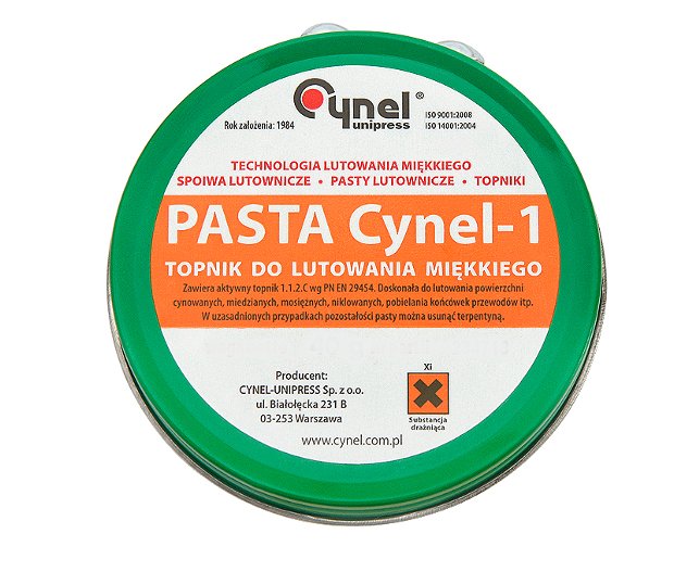 Pasta do lutowania topnik 40g CYNEL