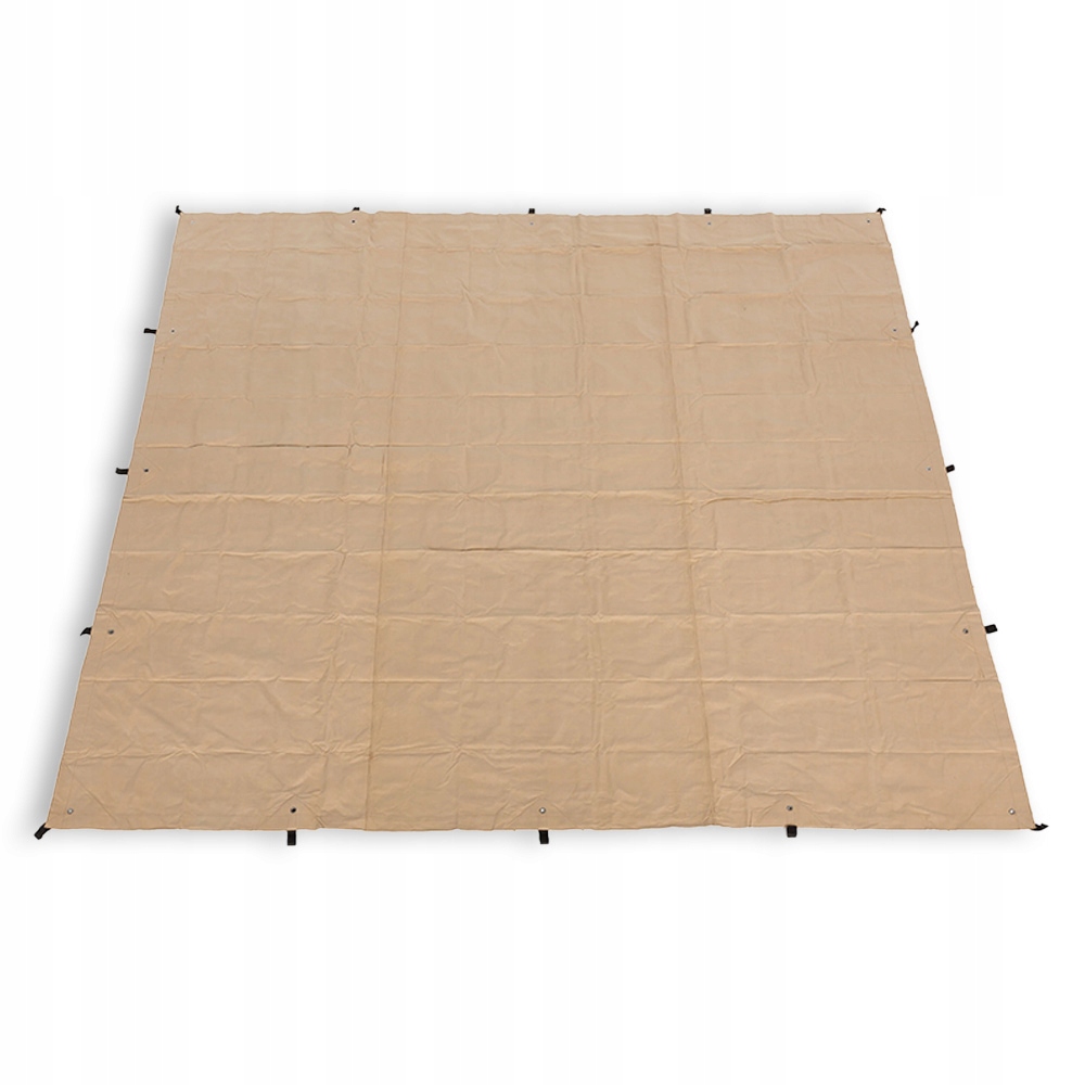 Plátěný Tarp Heavy-Duty Čtverec CanvasCamp 5 x 5 M