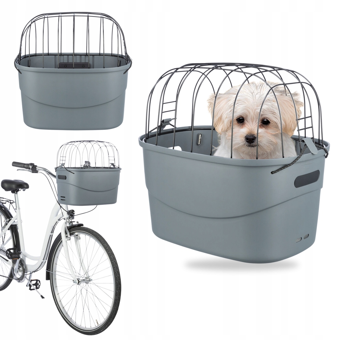 Kosz na Rower Kierownicę Transporter dla Psa Kota Koszyk Trixie do 5kg