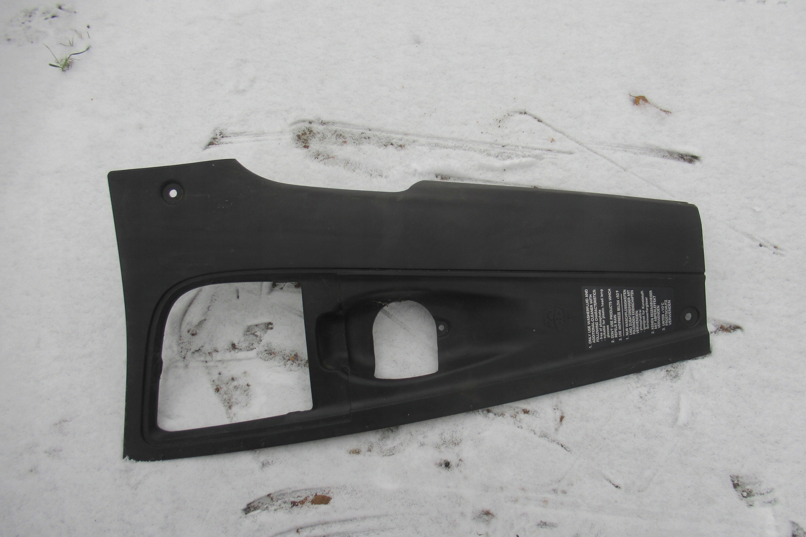 PORSCHE CAYENNE cover under the window right 7L5806584