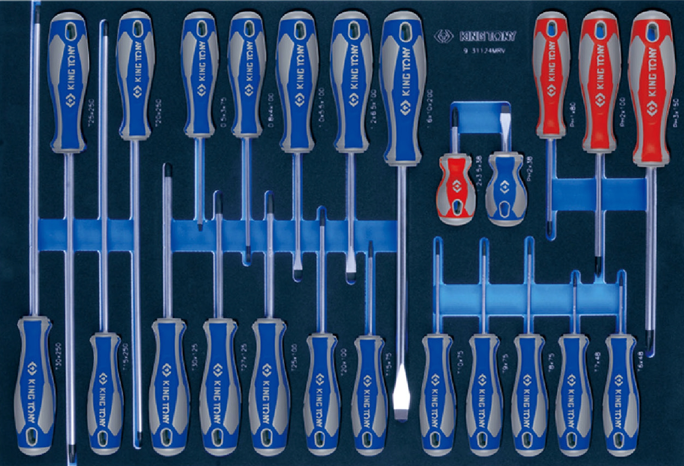 Szafka Wózek Narzędziowy 181 Narzędzi King Tony Wózek 8 szuflad Kod producenta 87437-8B-BK