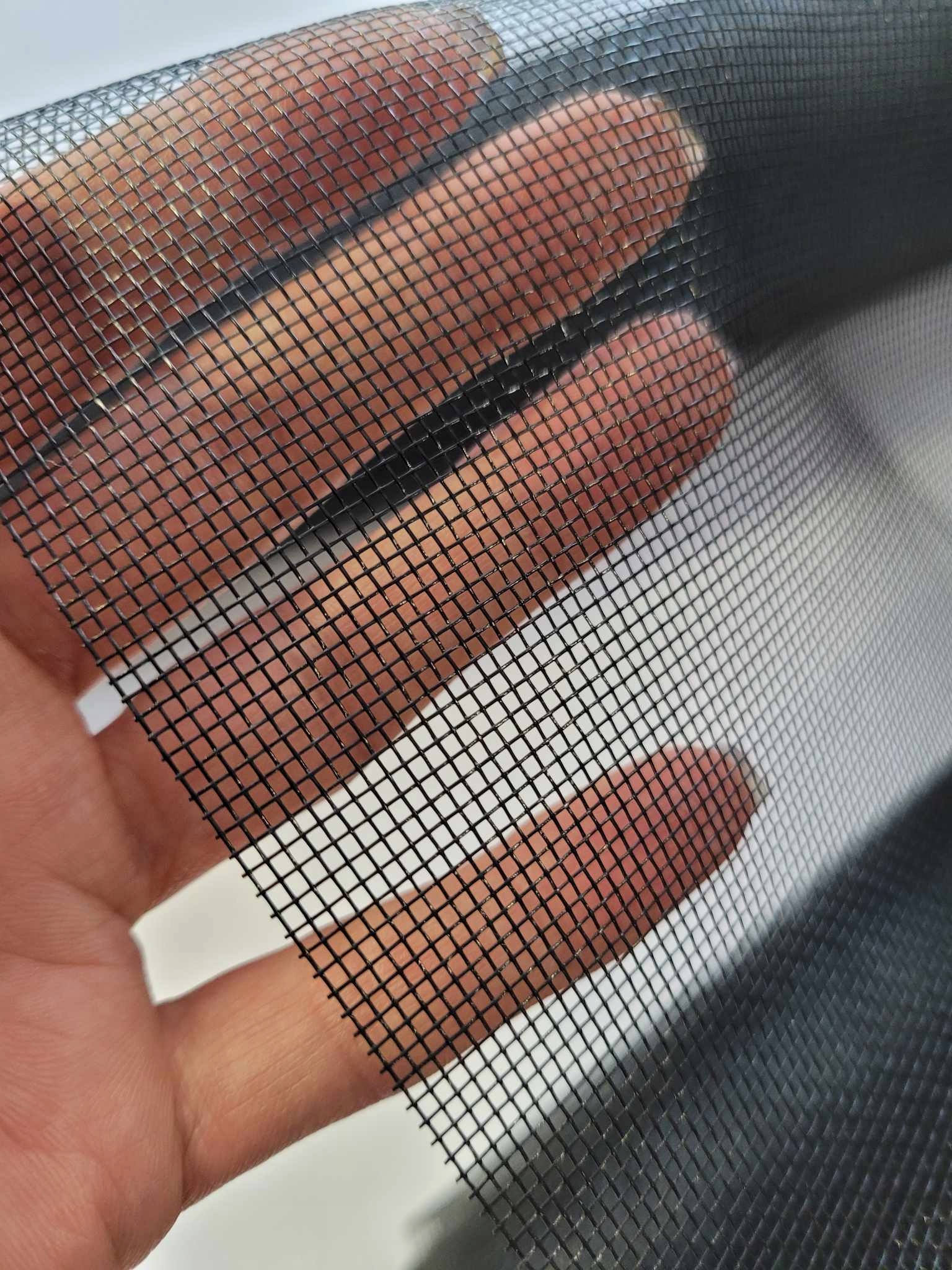 CZARNA siatka na metry 1,6m x 1m MOSKITIERA włókno Kod producenta C16-1m/kasandra.com.pl