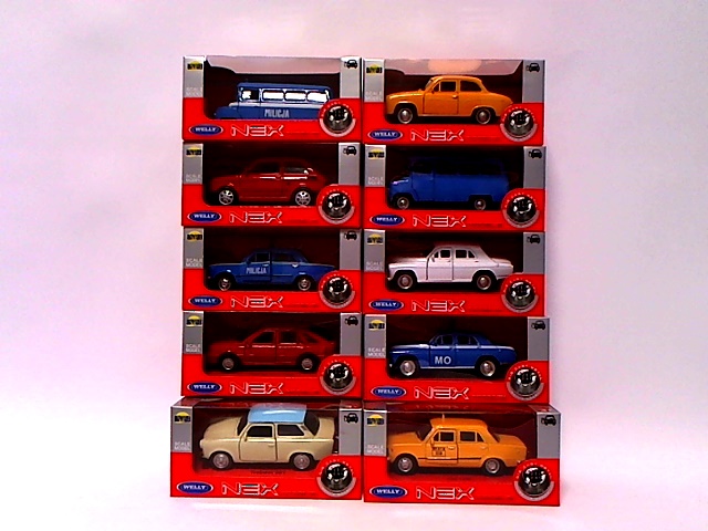 WELLY MODELE PRL W SKALI 1:34