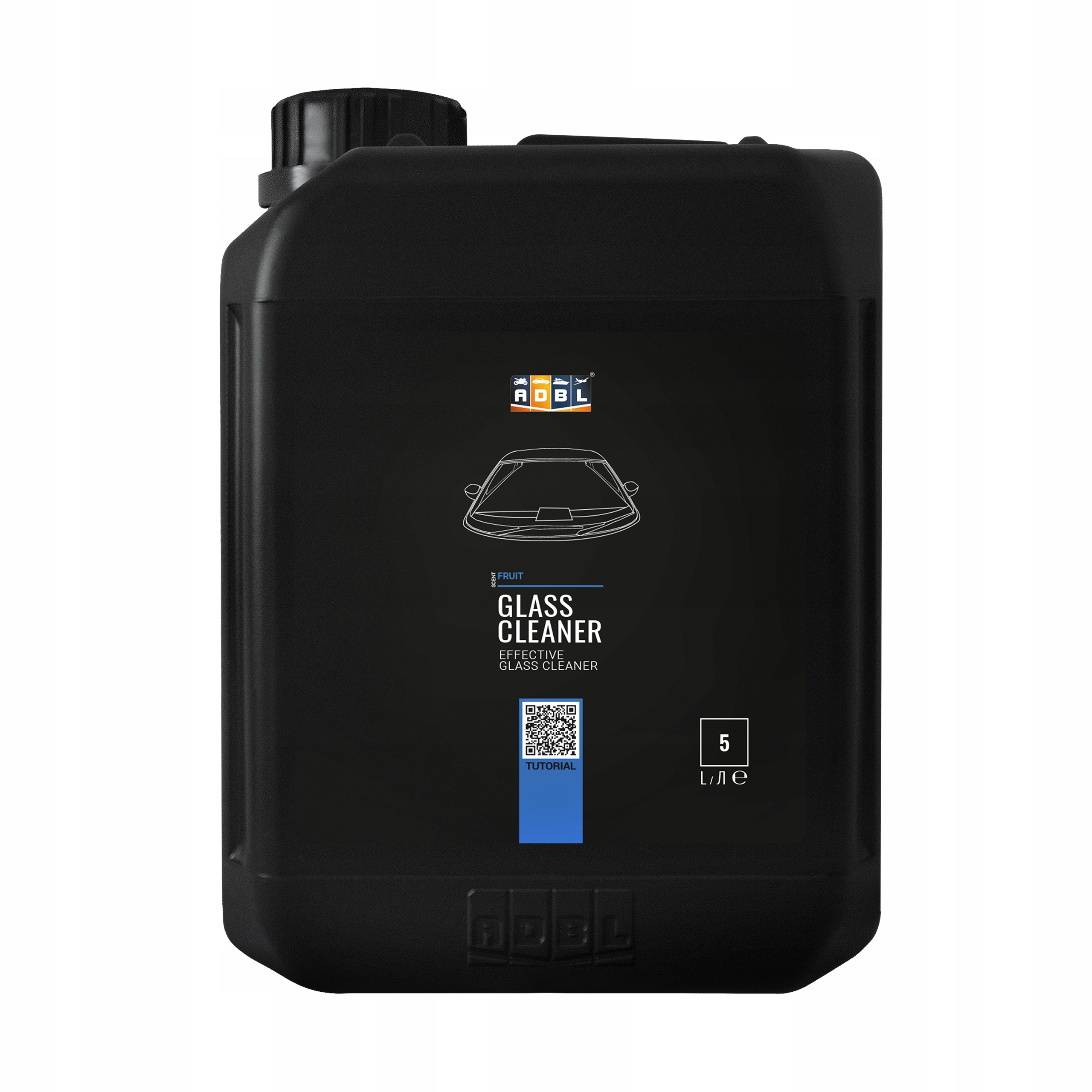 ADBL GLASS CLEANER Plyn do Mycia Szyb 5L 500ML Brand ADBL