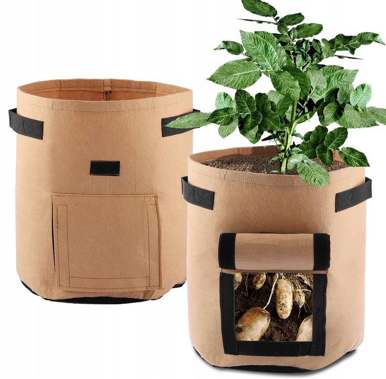 

Torba Do Ziemniaki Sadzeniaki Beż L 35cm Worek