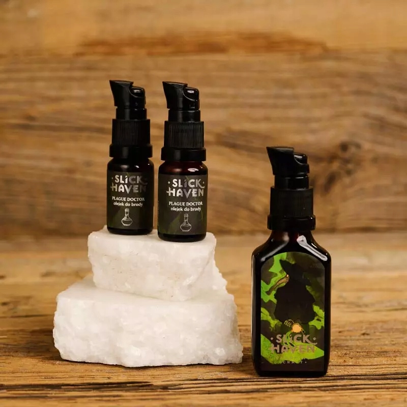 Olejek do brody PLAGUE DOCTOR Slickhaven 30ml Stan opakowania oryginalne
