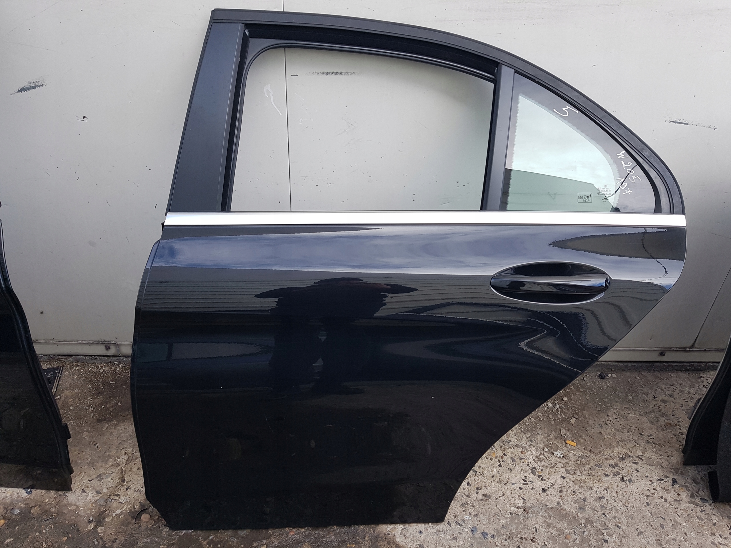 Mercedes-Benz C-Klasse W205 Tür Hinten Links Limousine Door Porta Porte - Thumbnail 1