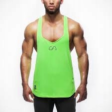 GA Gym Aesthetics top tank szary+neon r.M