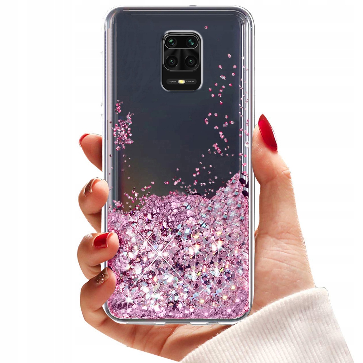 

Etui do Xiaomi Redmi Note 9 Pro Brokat Case Szkło