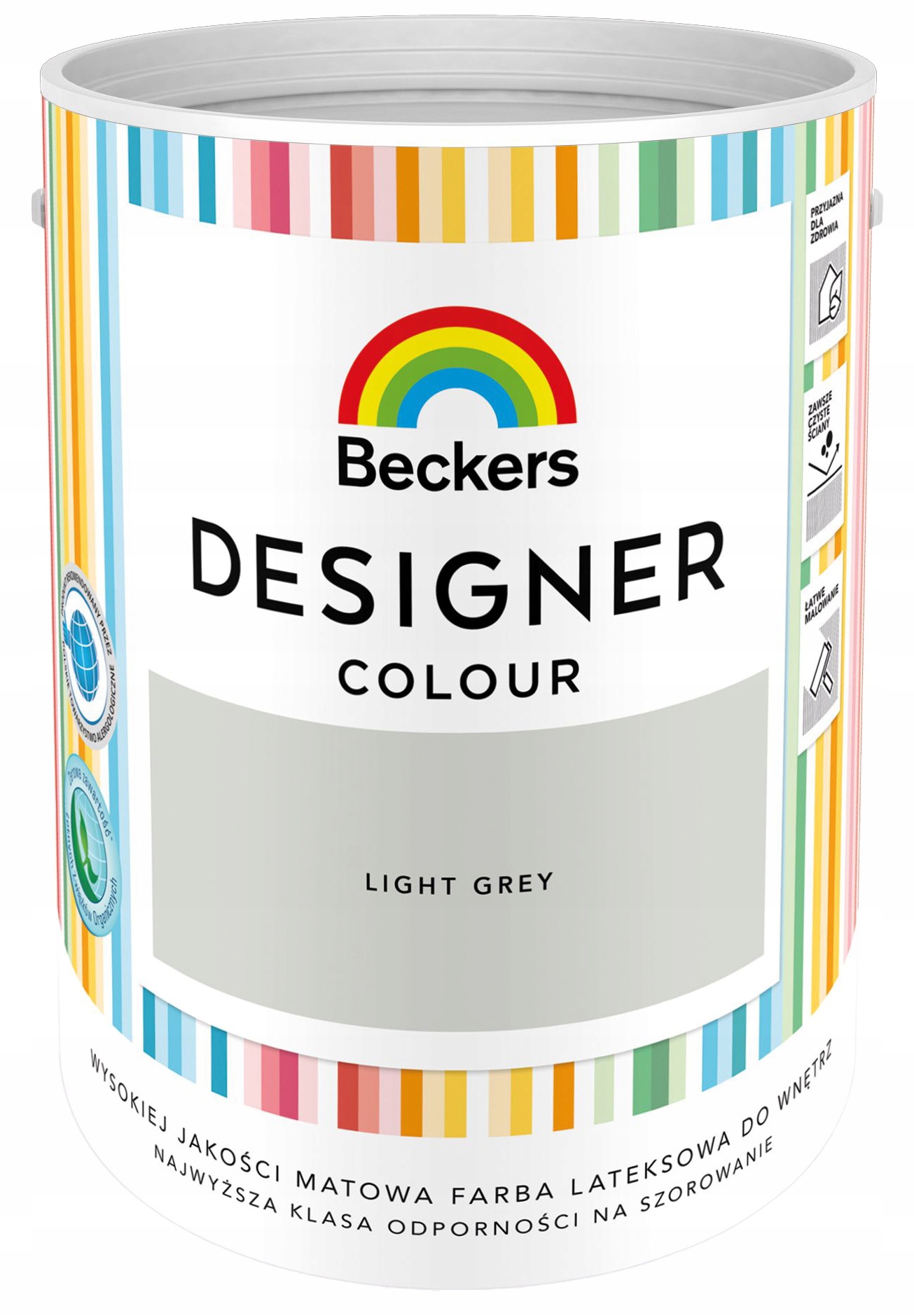 Farba Beckers Designer Colour Light Grey 5 l