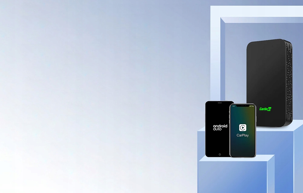 CARLINKIT ADAPTER DO SAMOCHODU Z ANDROIDAUTO I CARPLAY BEZPRZEWODOWY BT USB Radio brak informacji