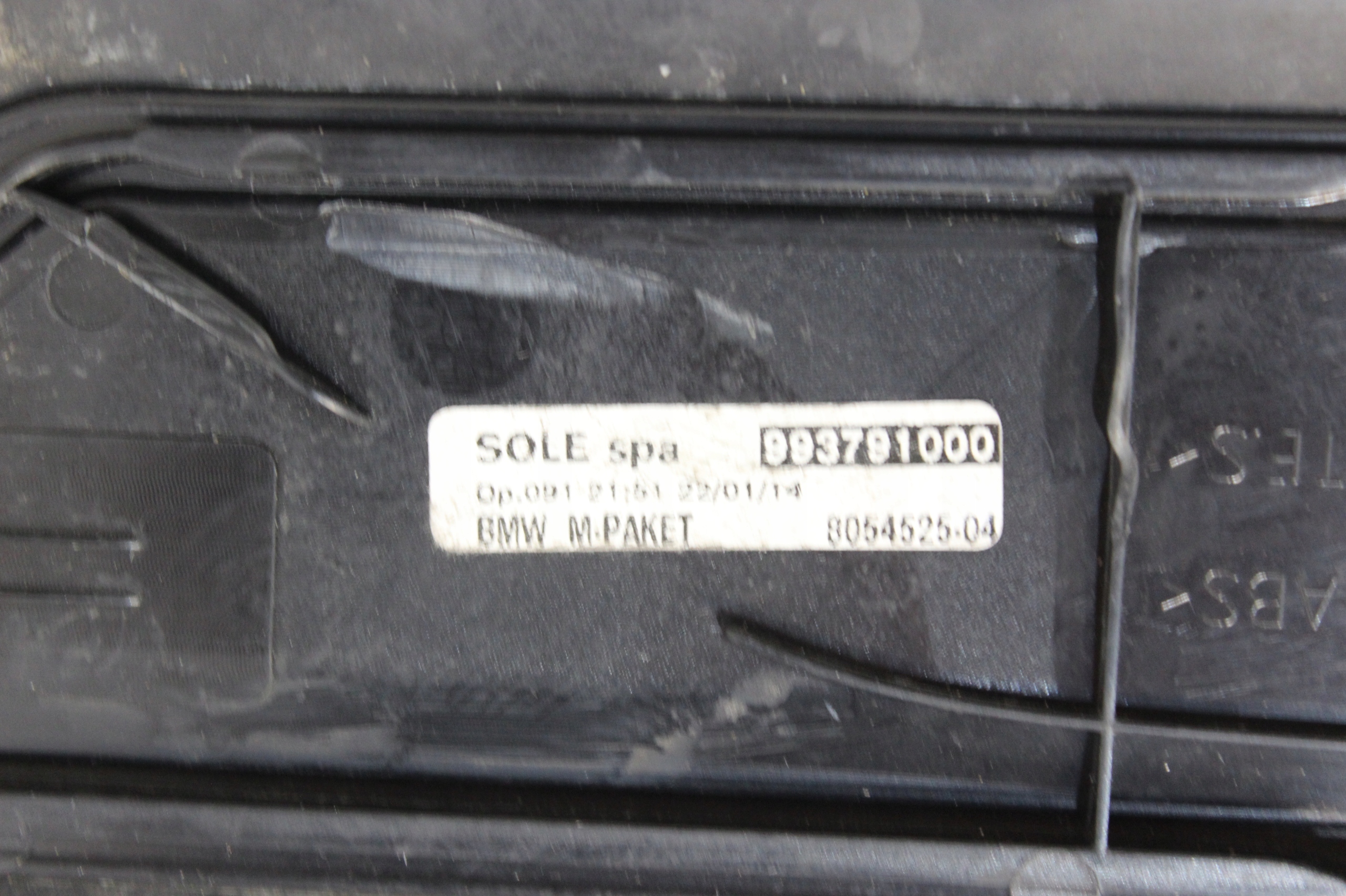 BMW F32 moulding cap threshold m-packet 8054525
