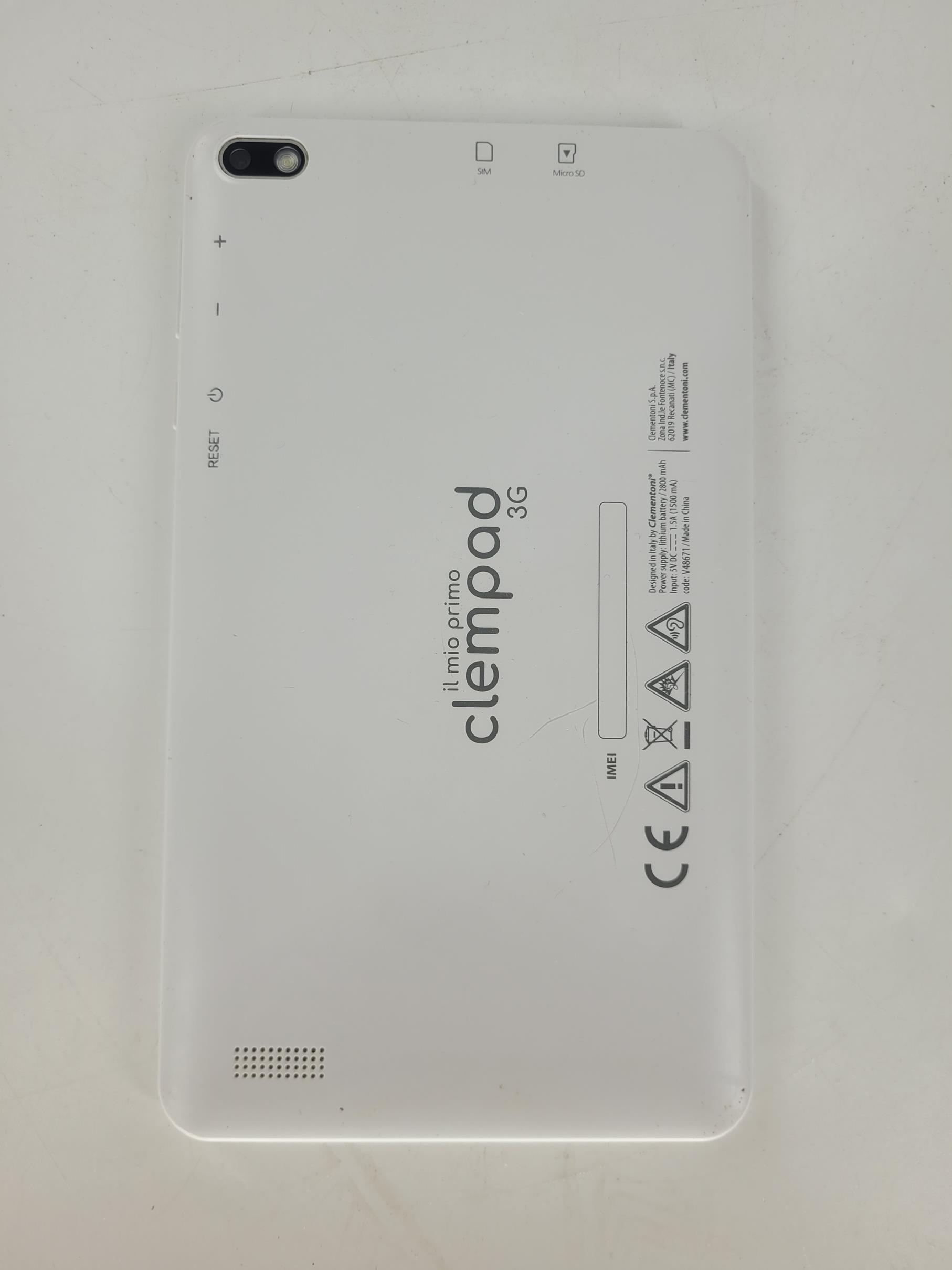 Clementoni First Clempad 9 7' Tablet PL OPIS Model tabletu inny
