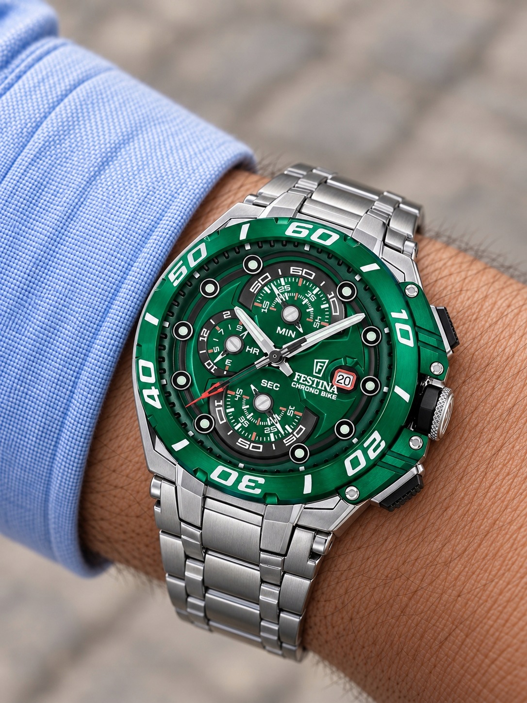 Hodinky Festina Chrono Bike F20754/5 46,00 mm 20ATM