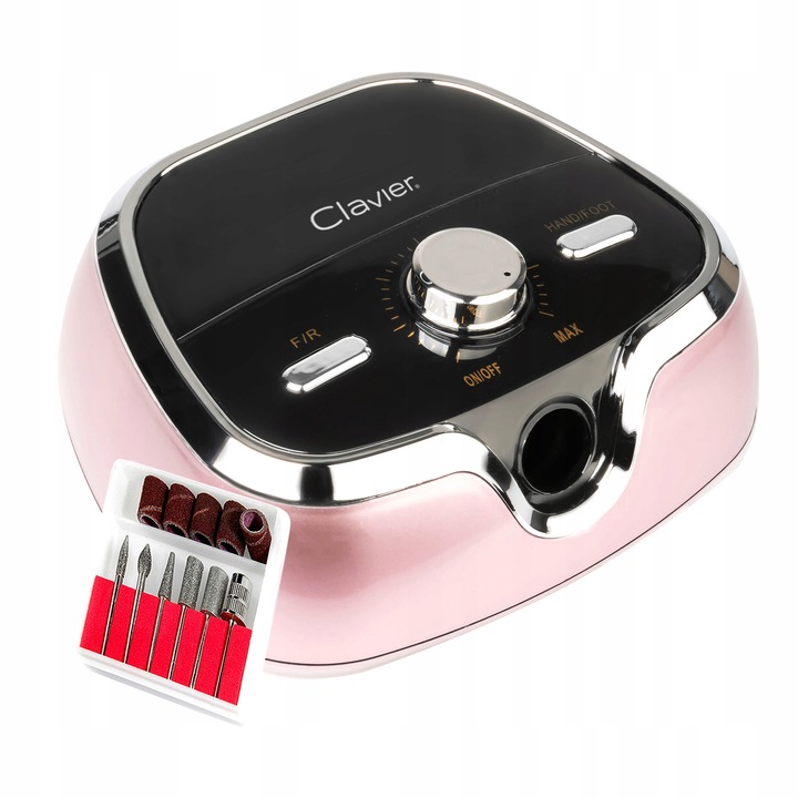 FREZARKA DO PAZNOKCI SUPER MOCNA 65W PROFESJONALNA Marka Clavier