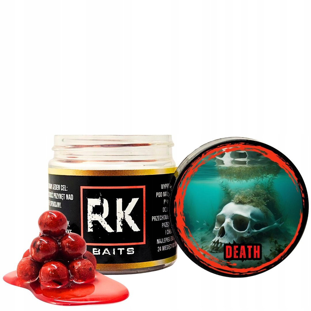 Kulki proteinowe Rk Baits Death Burn Hookers 12mm 125ml